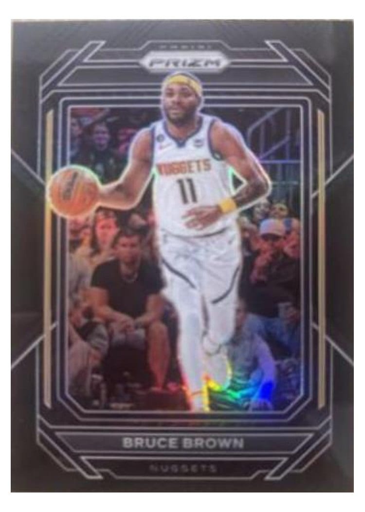 2022-23 Panini Prizm Base Set Bruce Brown #40 card