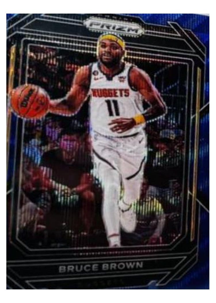 2022-23 Panini Prizm Base Set Bruce Brown #40 card