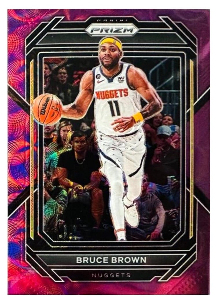 2022-23 Panini Prizm Base Set Bruce Brown #40 card