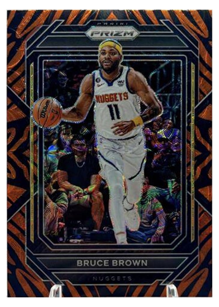 2022-23 Panini Prizm Base Set Bruce Brown #40 card