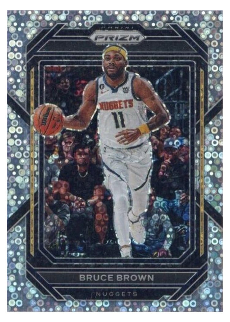 2022-23 Panini Prizm Base Set Bruce Brown #40 card