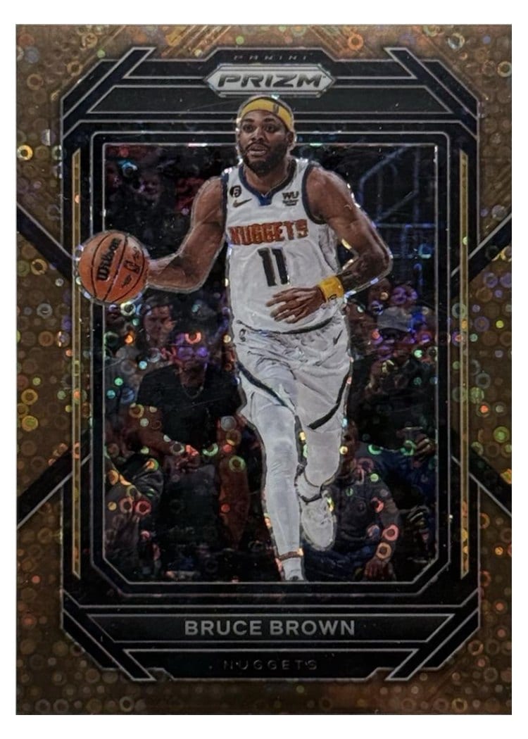 2022-23 Panini Prizm Base Set Bruce Brown #40 card