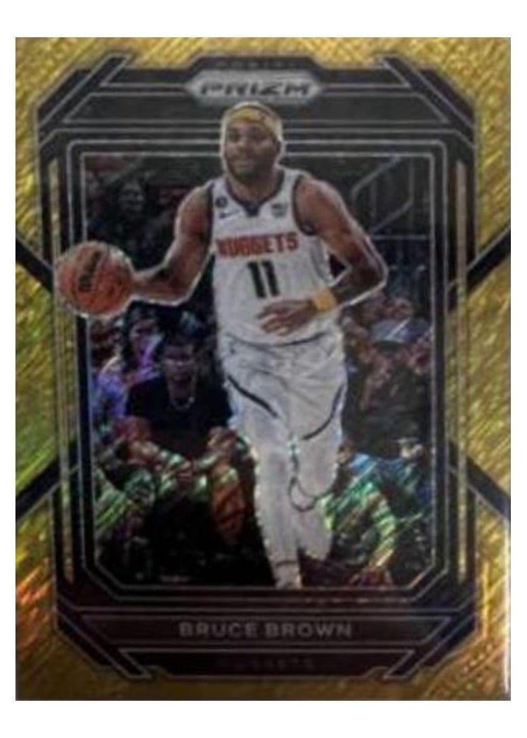 2022-23 Panini Prizm Base Set Bruce Brown #40 card