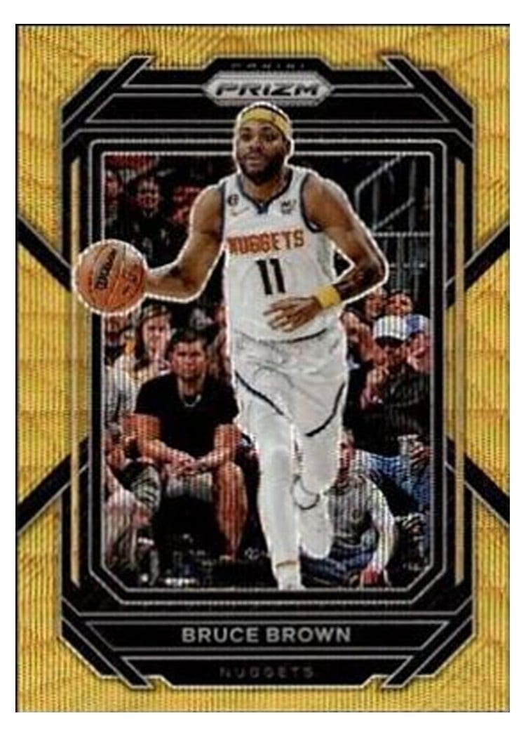 2022-23 Panini Prizm Base Set Bruce Brown #40 card