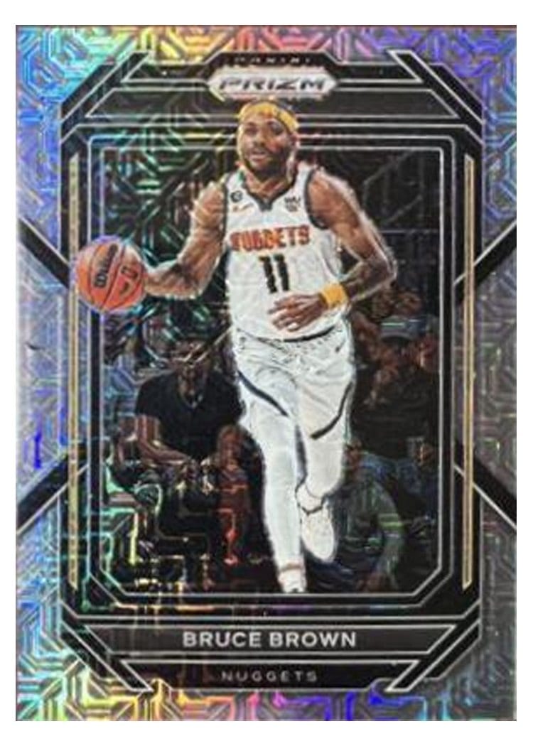 2022-23 Panini Prizm Base Set Bruce Brown #40 card