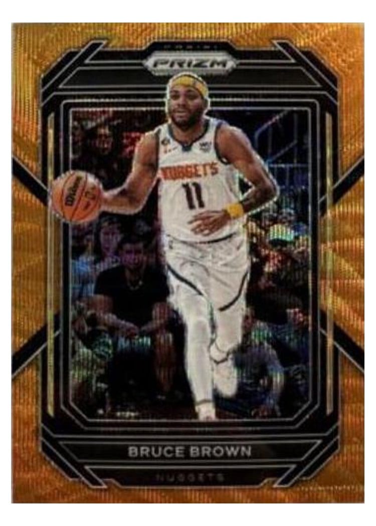 2022-23 Panini Prizm Base Set Bruce Brown #40 card