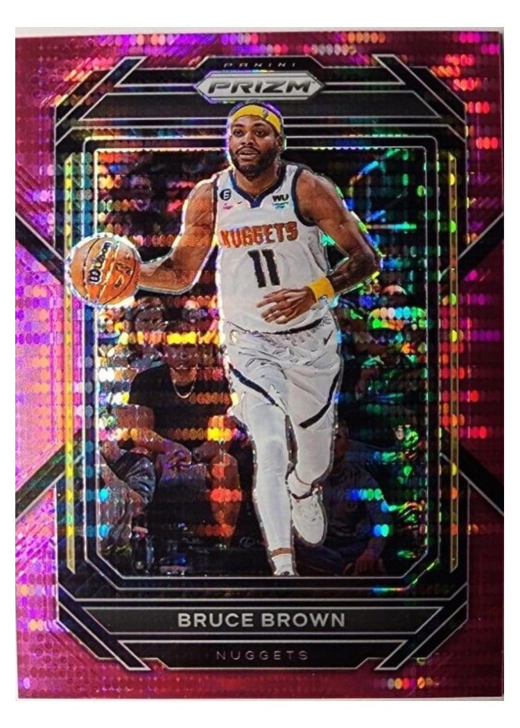 2022-23 Panini Prizm Base Set Bruce Brown #40 card