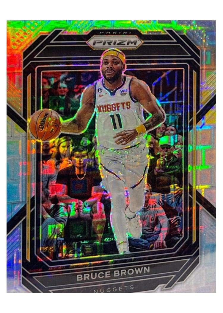 2022-23 Panini Prizm Base Set Bruce Brown #40 card