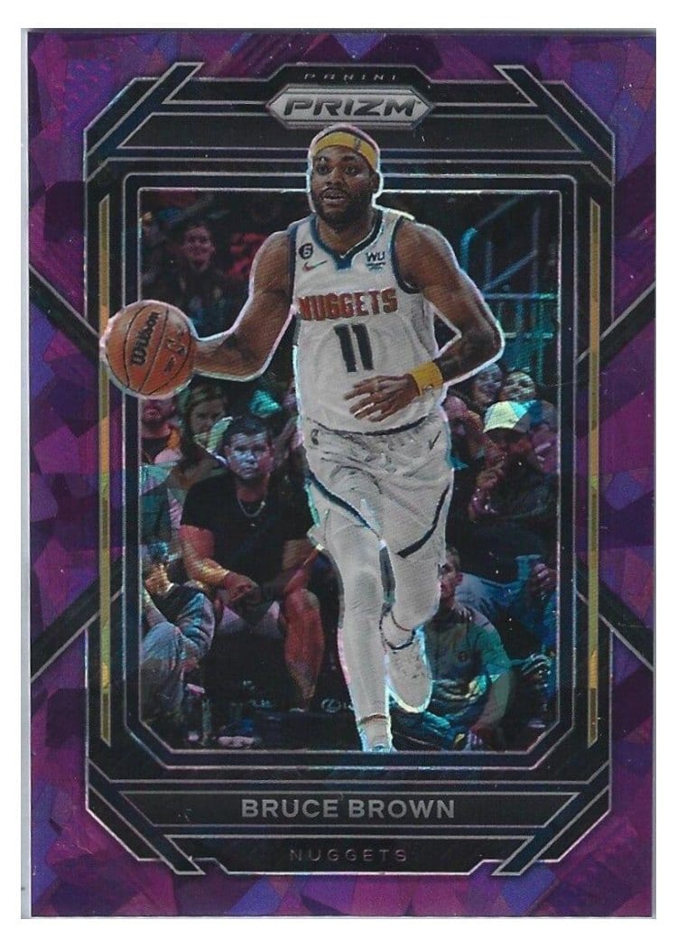 2022-23 Panini Prizm Base Set Bruce Brown #40 card