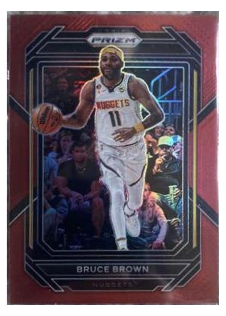 2022-23 Panini Prizm Base Set Bruce Brown #40 card