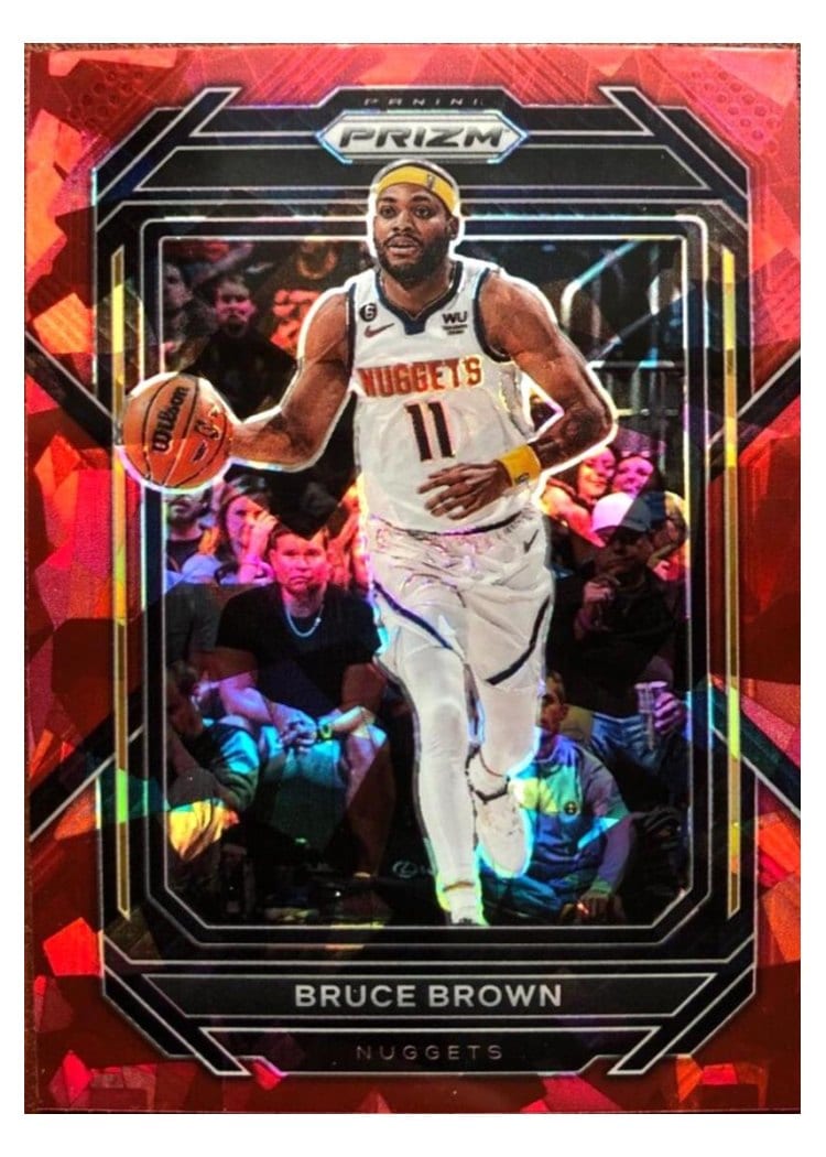 2022-23 Panini Prizm Base Set Bruce Brown #40 card