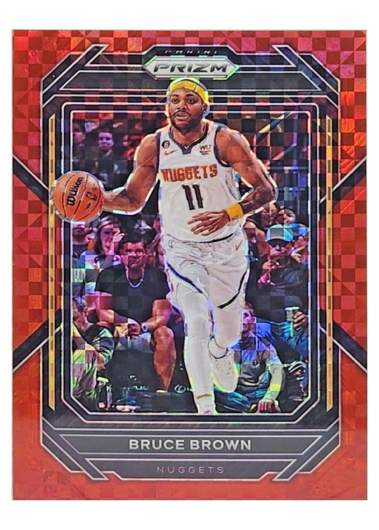 2022-23 Panini Prizm Base Set Bruce Brown #40 card