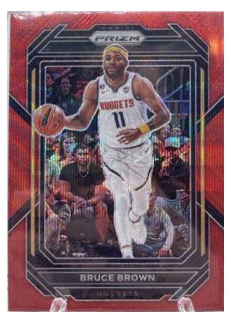 2022-23 Panini Prizm Base Set Bruce Brown #40 card
