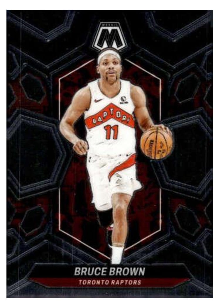 2023-24 Panini Mosaic Base Set Bruce Brown #185 card