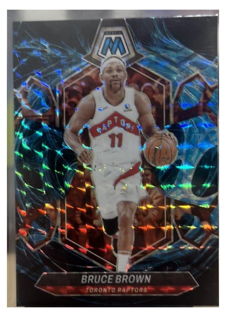 2023-24 Panini Mosaic Base Set Bruce Brown #185 card