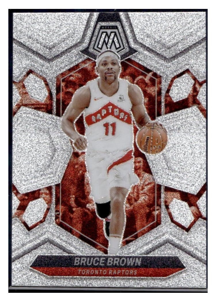 2023-24 Panini Mosaic Base Set Bruce Brown #185 card