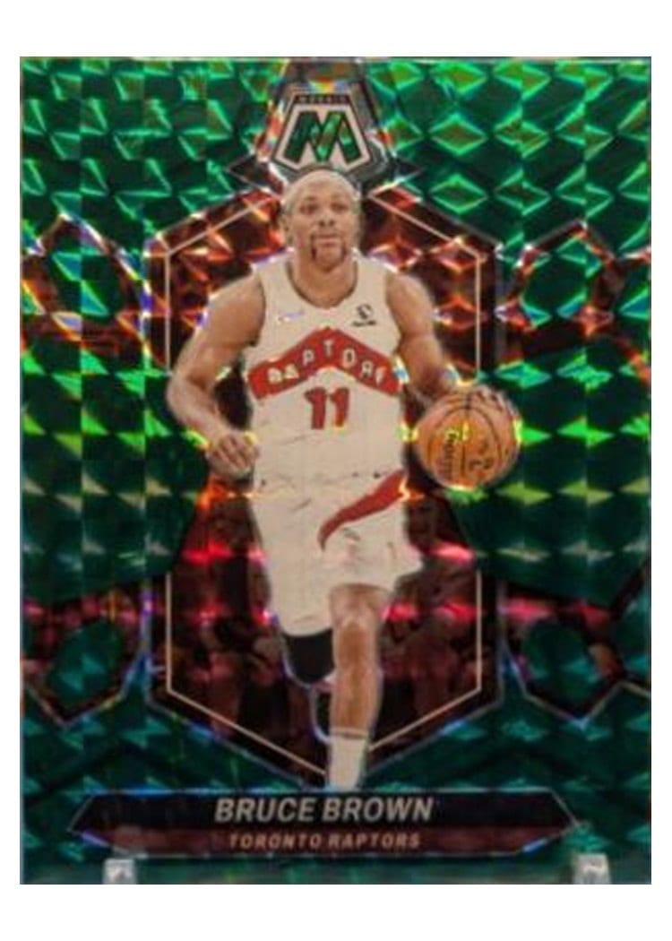 2023-24 Panini Mosaic Base Set Bruce Brown #185 card