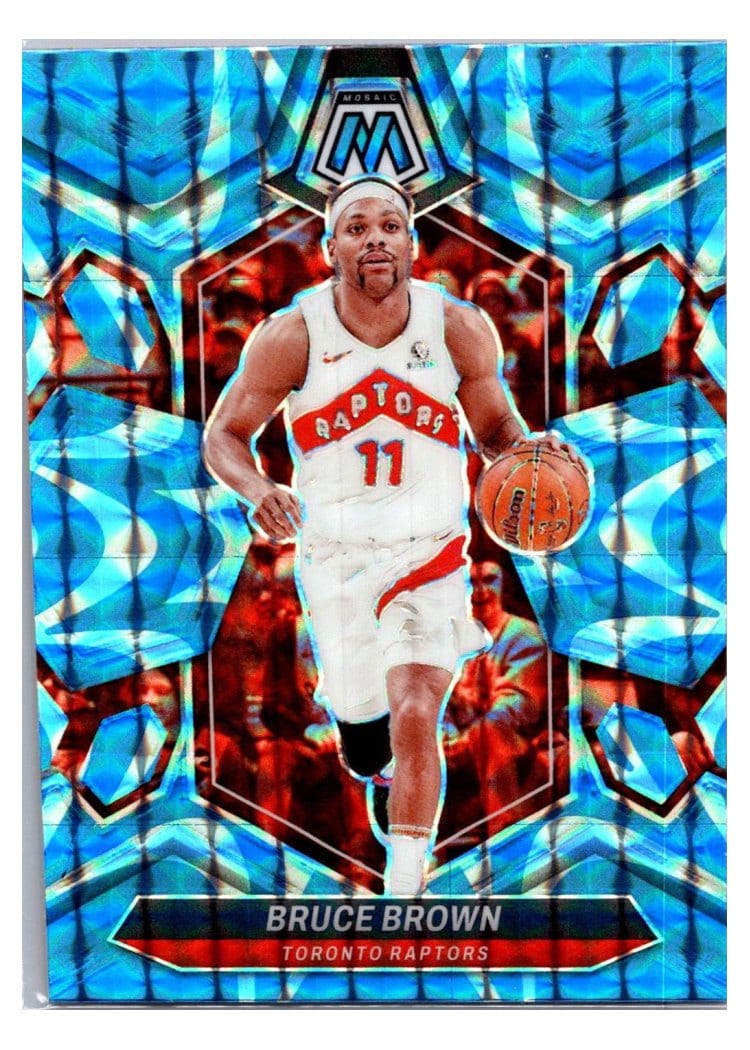 2023-24 Panini Mosaic Base Set Bruce Brown #185 card