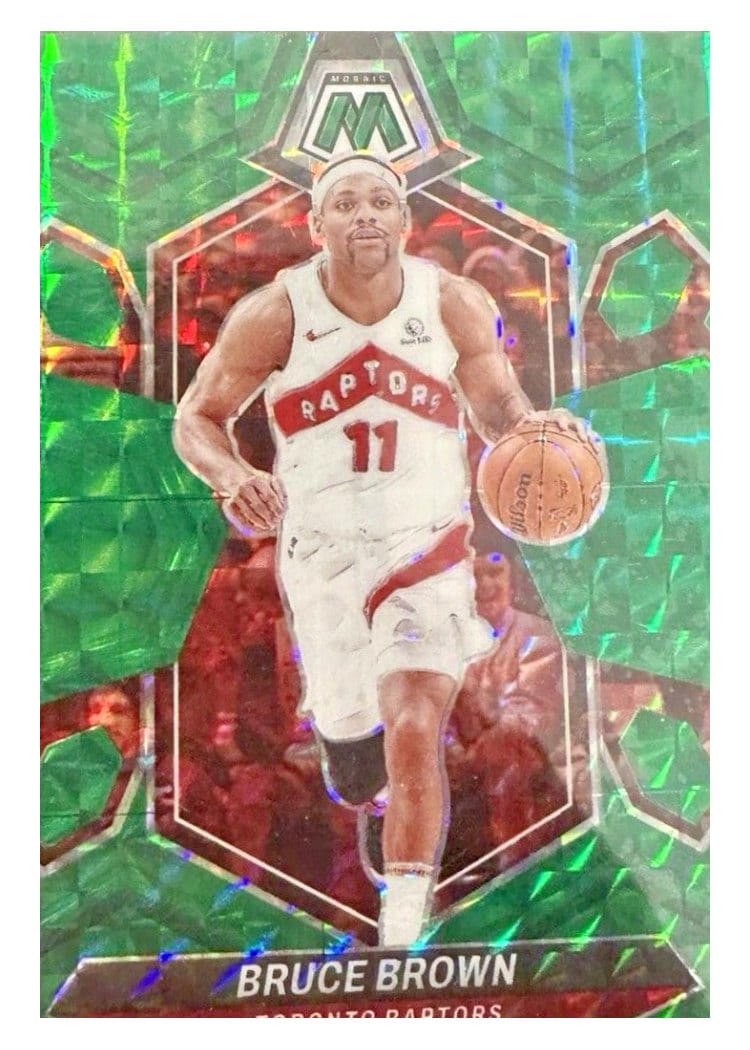 2023-24 Panini Mosaic Base Set Bruce Brown #185 card