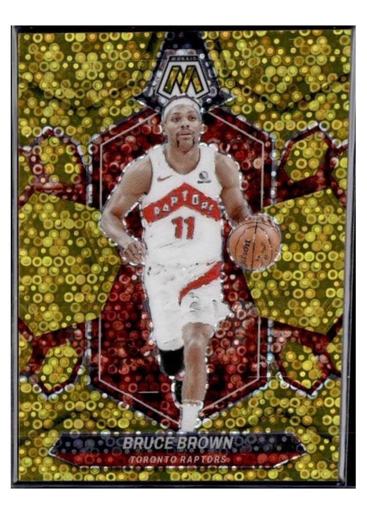 2023-24 Panini Mosaic Base Set Bruce Brown #185 card