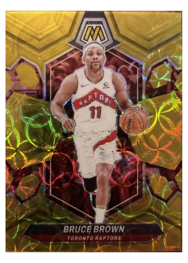 2023-24 Panini Mosaic Base Set Bruce Brown #185 card