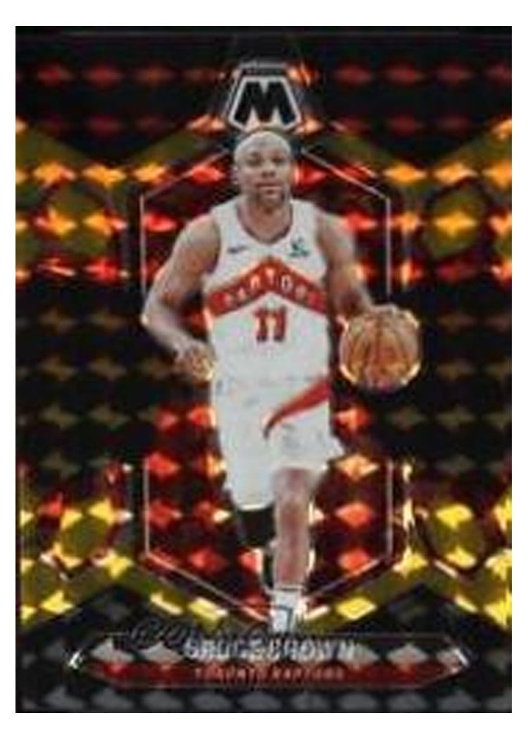2023-24 Panini Mosaic Base Set Bruce Brown #185 card