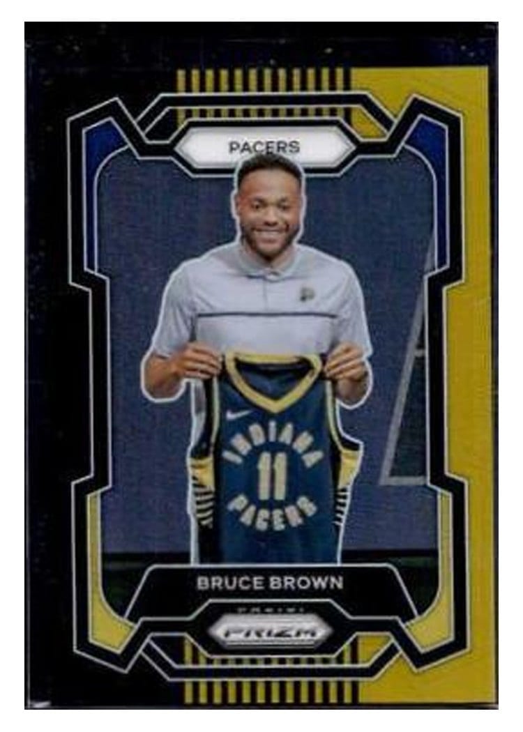 2023-24 Panini Prizm Base Set Bruce Brown #67 card