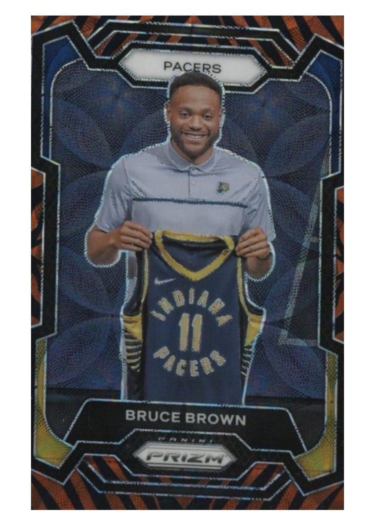 2023-24 Panini Prizm Base Set Bruce Brown #67 card