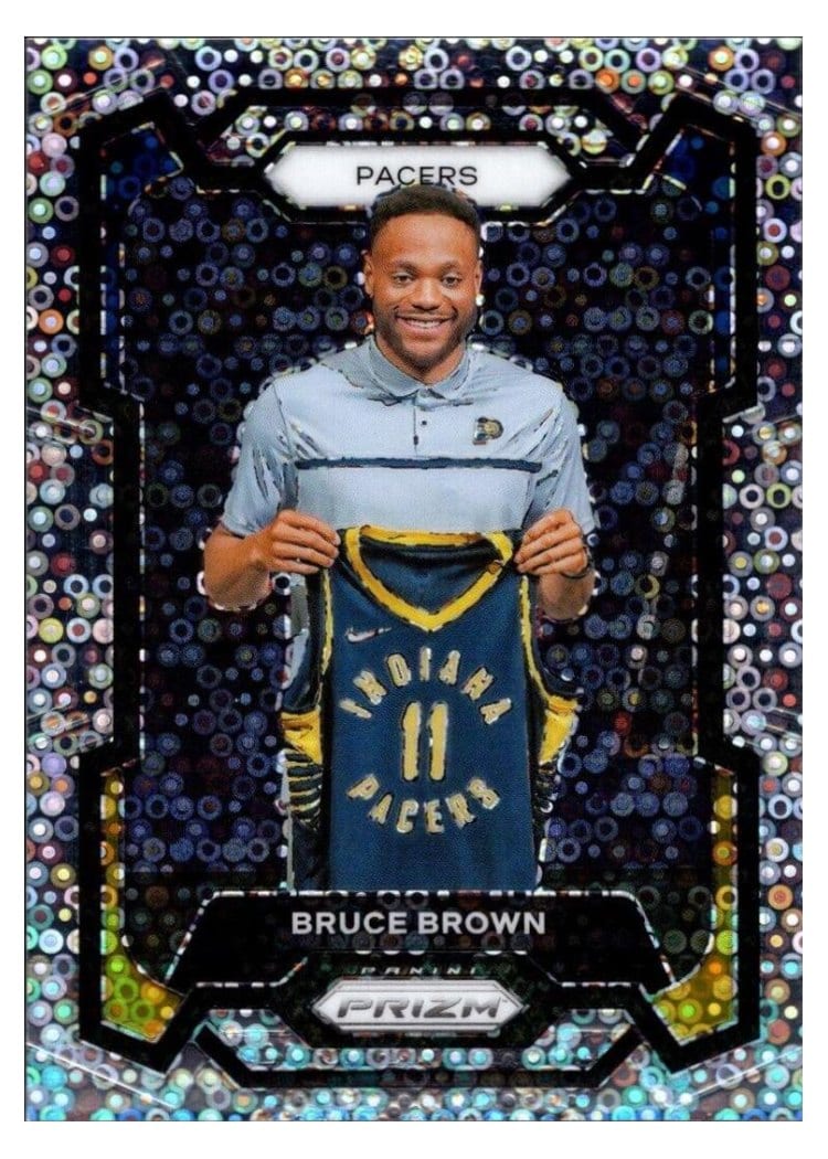2023-24 Panini Prizm Base Set Bruce Brown #67 card
