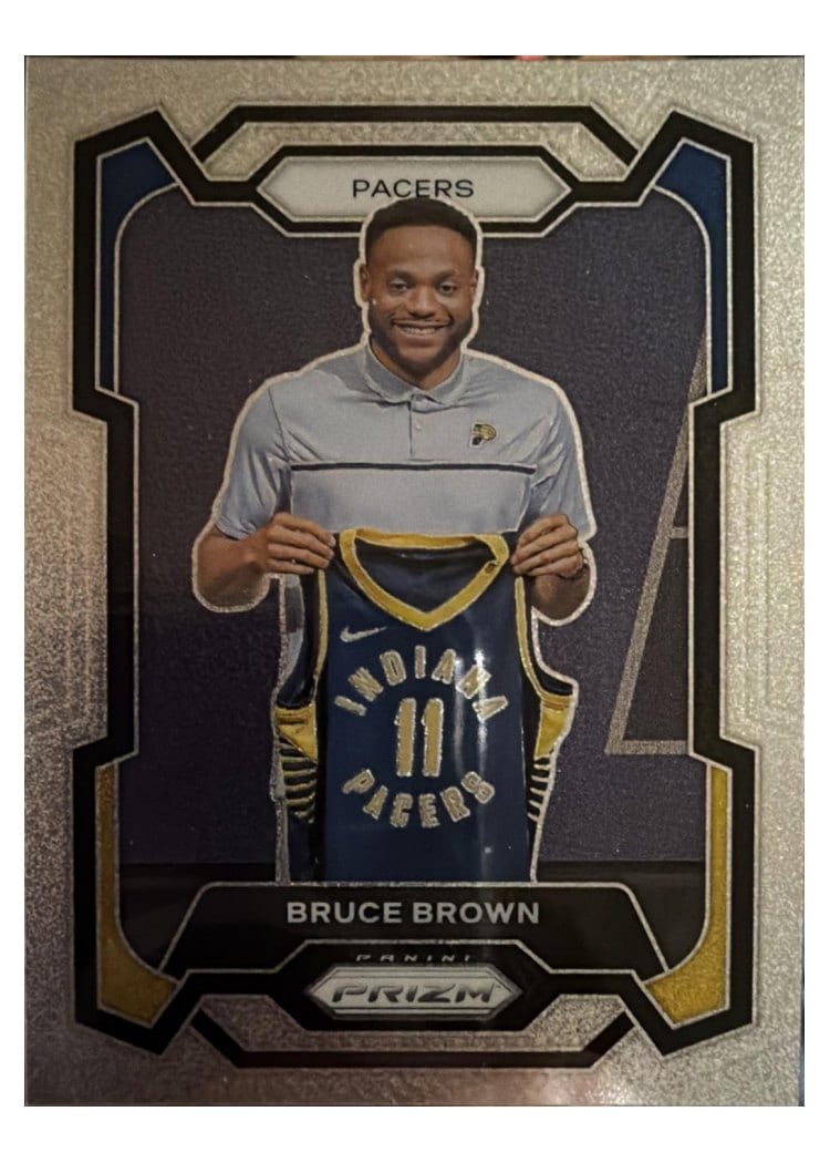 2023-24 Panini Prizm Base Set Bruce Brown #67 card