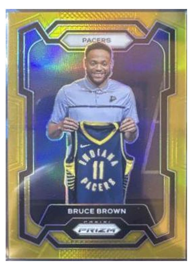 2023-24 Panini Prizm Base Set Bruce Brown #67 card