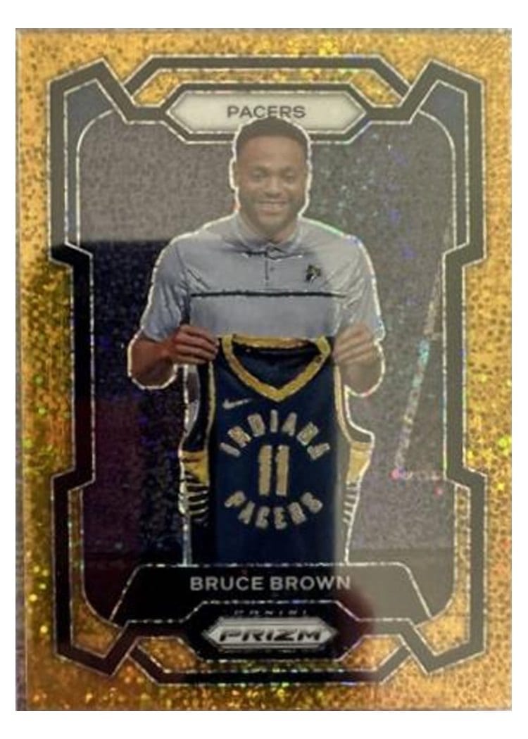 2023-24 Panini Prizm Base Set Bruce Brown #67 card