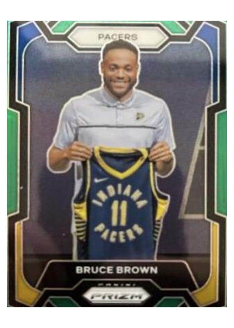 2023-24 Panini Prizm Base Set Bruce Brown #67 card