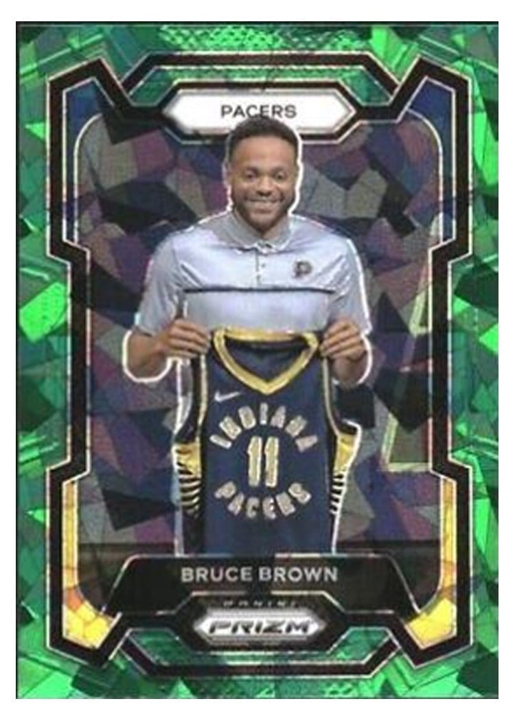 2023-24 Panini Prizm Base Set Bruce Brown #67 card