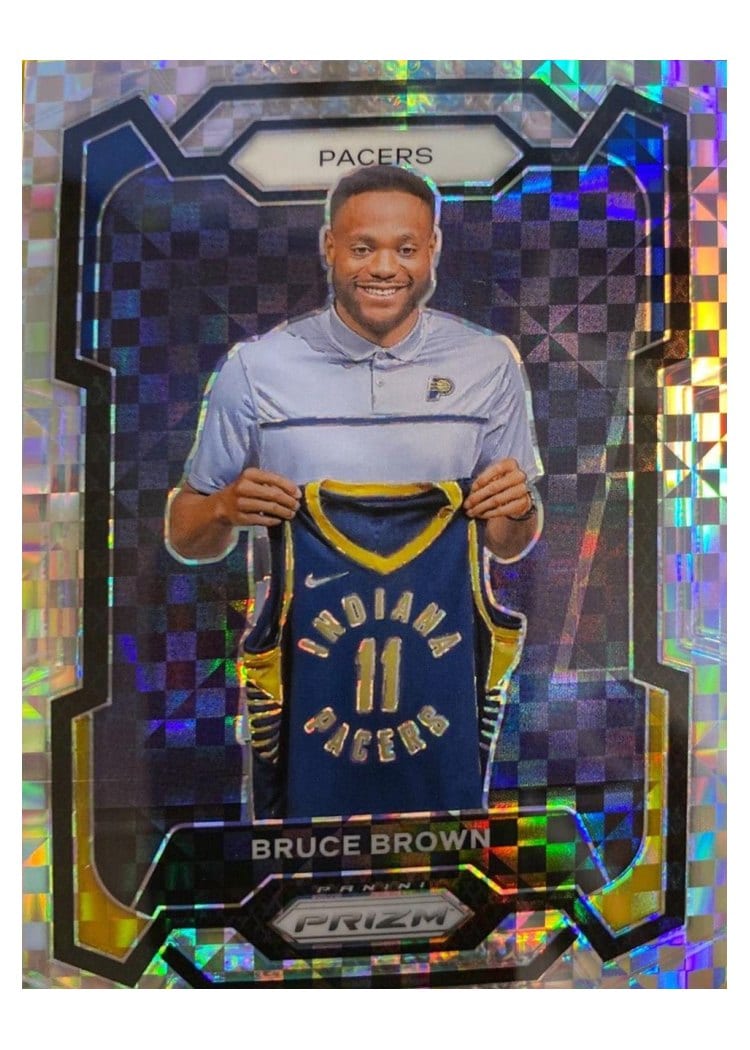 2023-24 Panini Prizm Base Set Bruce Brown #67 card