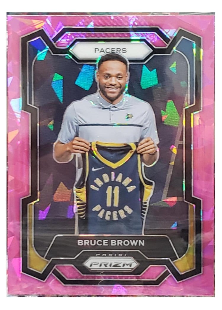 2023-24 Panini Prizm Base Set Bruce Brown #67 card