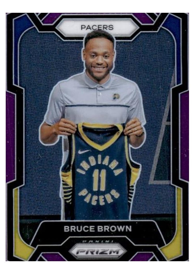 2023-24 Panini Prizm Base Set Bruce Brown #67 card