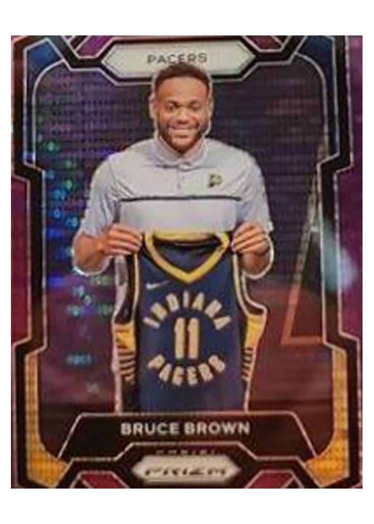 2023-24 Panini Prizm Base Set Bruce Brown #67 card