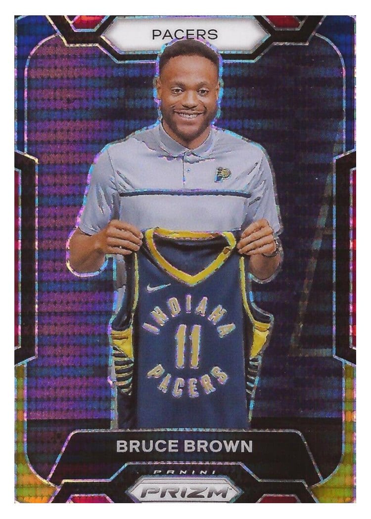 2023-24 Panini Prizm Base Set Bruce Brown #67 card