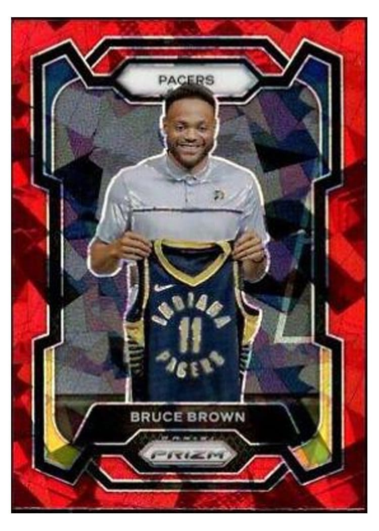 2023-24 Panini Prizm Base Set Bruce Brown #67 card
