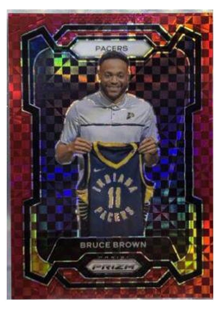 2023-24 Panini Prizm Base Set Bruce Brown #67 card