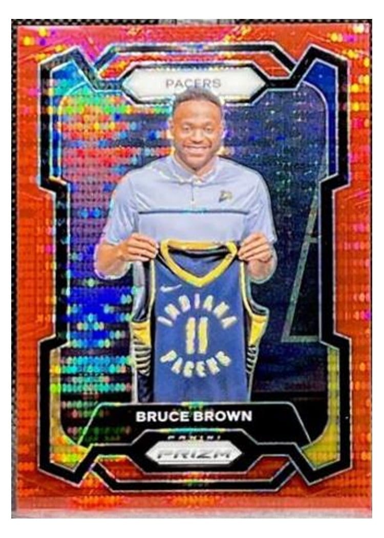 2023-24 Panini Prizm Base Set Bruce Brown #67 card