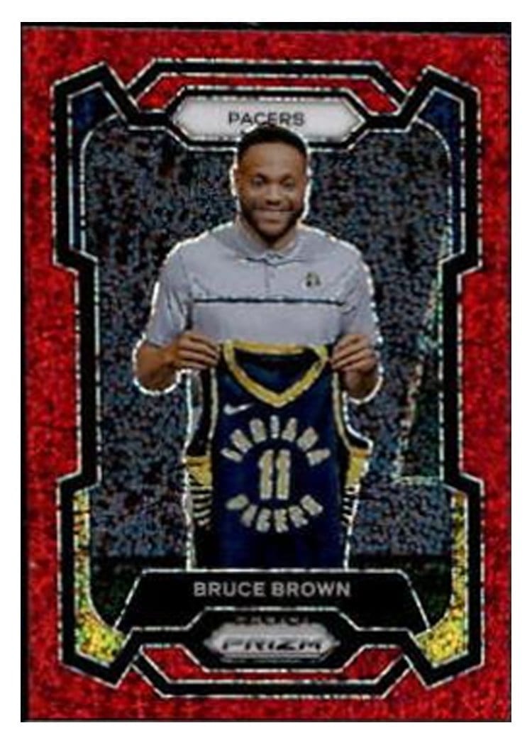 2023-24 Panini Prizm Base Set Bruce Brown #67 card