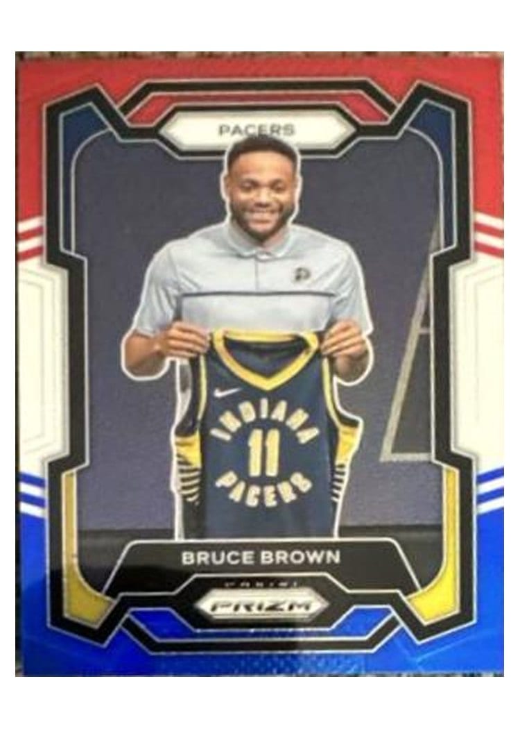 2023-24 Panini Prizm Base Set Bruce Brown #67 card