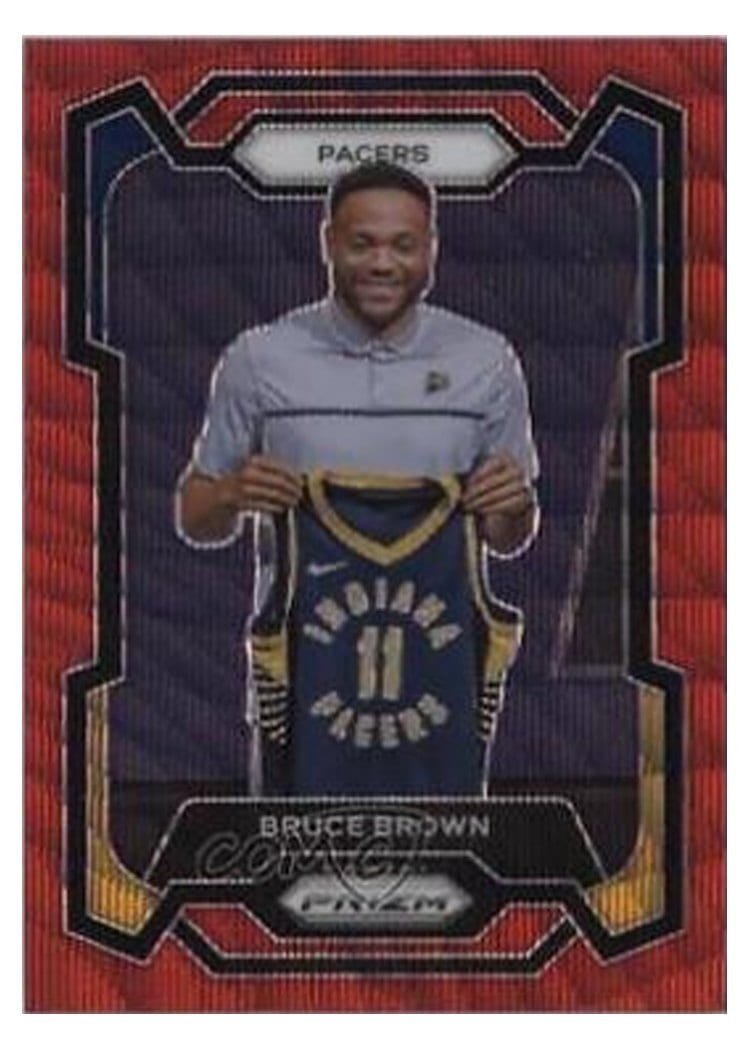 2023-24 Panini Prizm Base Set Bruce Brown #67 card