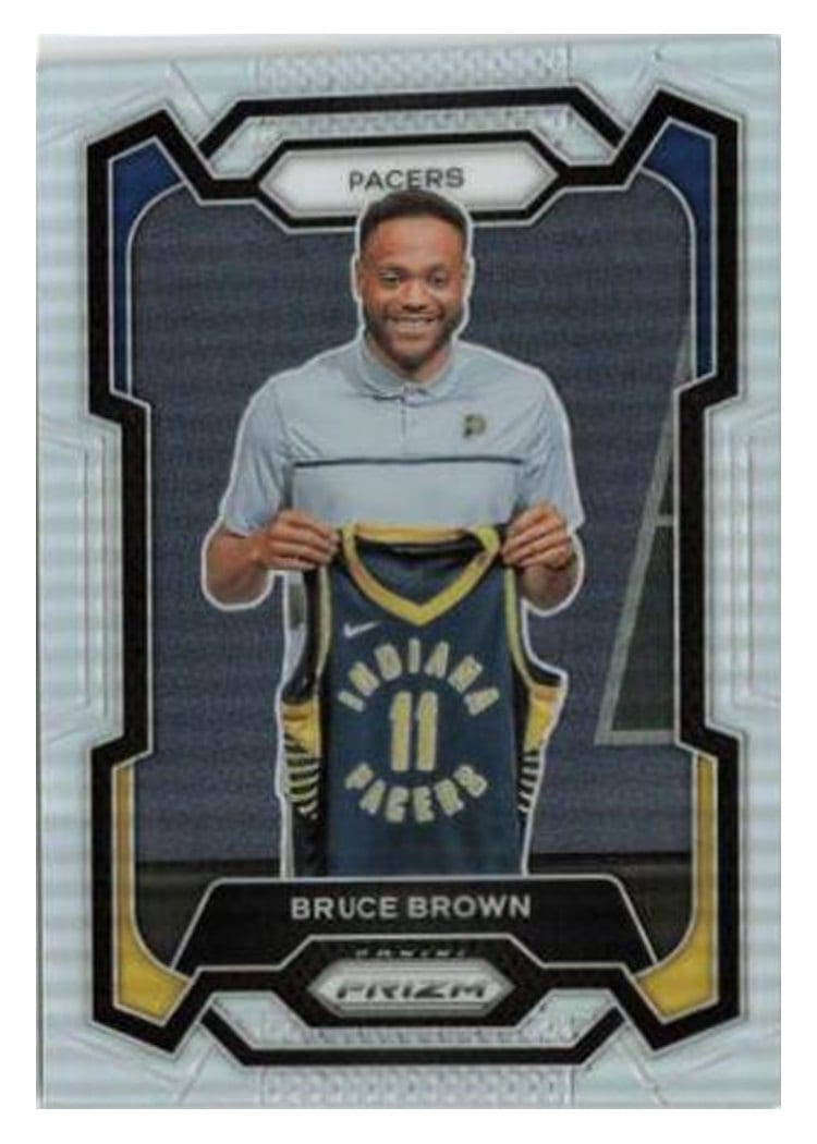 2023-24 Panini Prizm Base Set Bruce Brown #67 card
