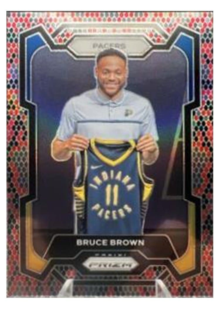 2023-24 Panini Prizm Base Set Bruce Brown #67 card