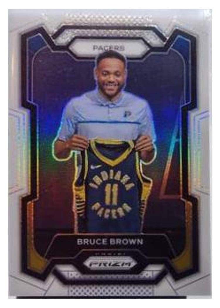 2023-24 Panini Prizm Base Set Bruce Brown #67 card