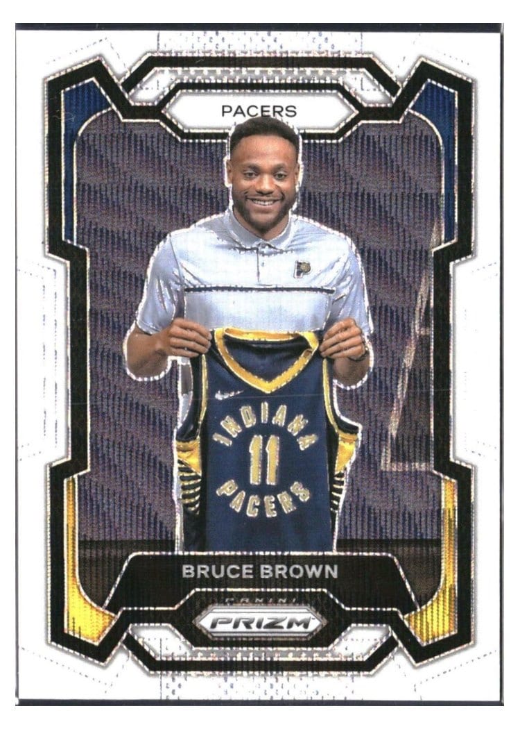 2023-24 Panini Prizm Base Set Bruce Brown #67 card