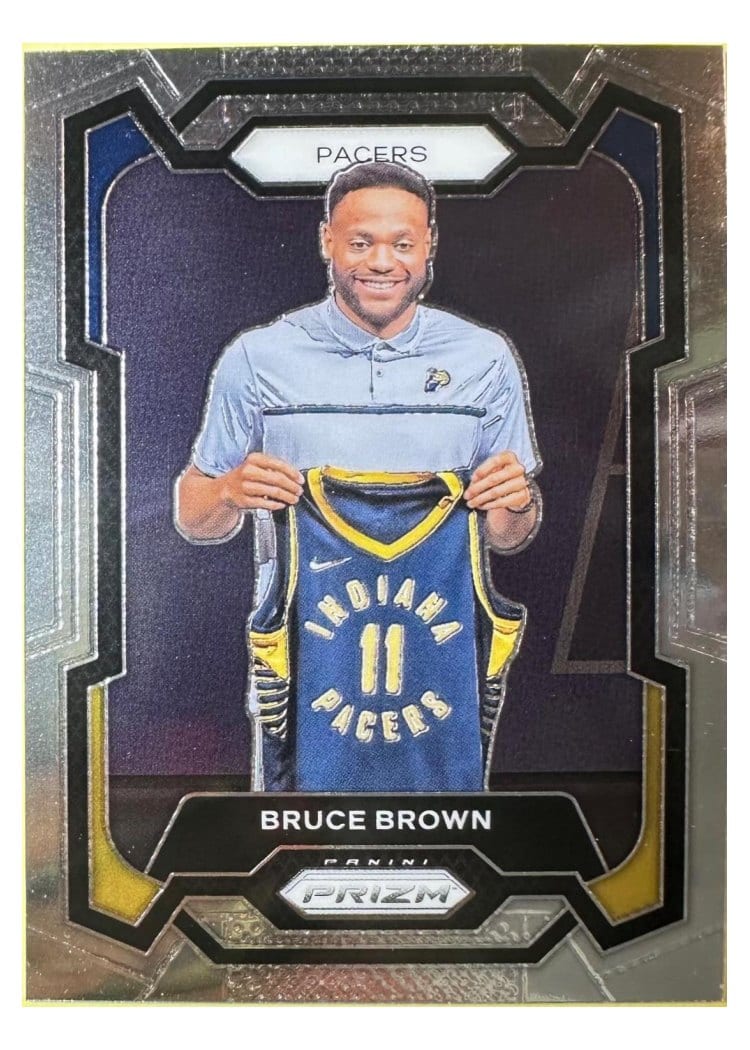 2023-24 Panini Prizm Base Set Bruce Brown #67 card
